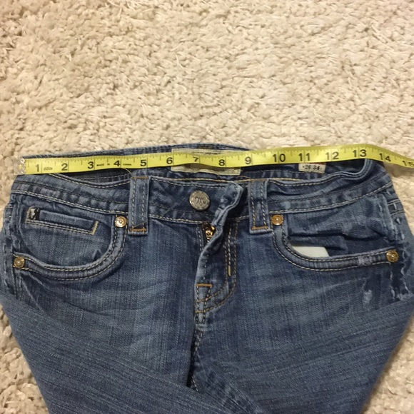 MEK MYKONOS 26x22 **cut to Capri Jeans length - Picture 7 of 8